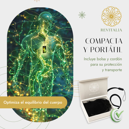 Tarjeta cuántica - Incluido: (Cordón ionizado + Guía de Regalo+ Certificado)